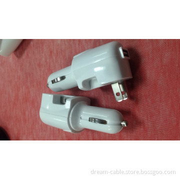 2 in 1 Car Wall USB Charger for iPhone 5s